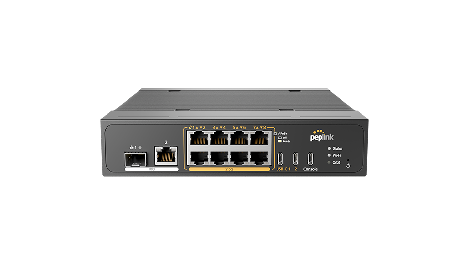 Peplink MAX Orbit 8 Multi-Orbit Satellite Router