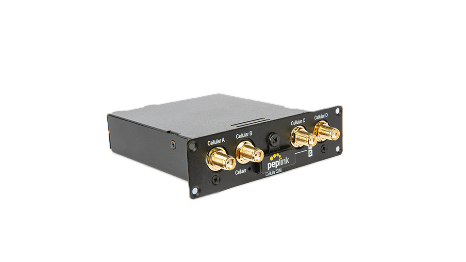 Peplink FlexModule Mini 5G, perspective