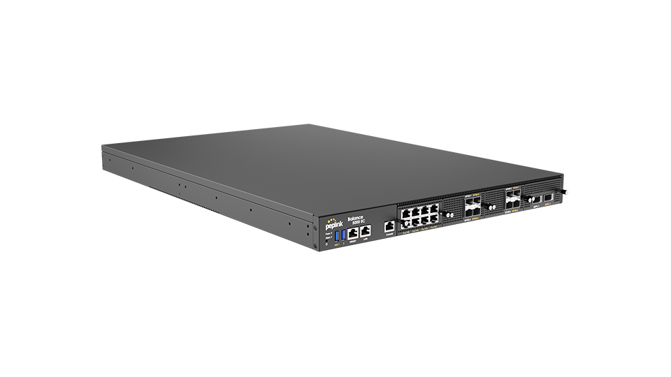 Peplink Balance 5000 EC 40G, perspective front-left