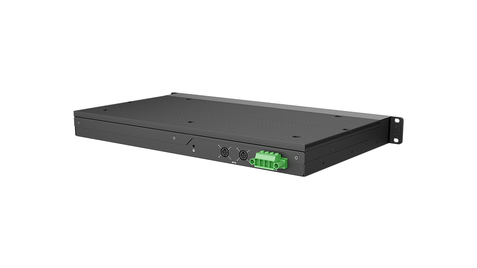Peplink Switch 24-port Rugged, perspective back-right
