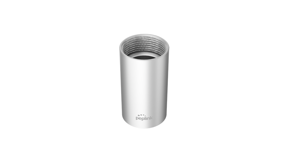 Peplink ACW-651 marine mast adapter, hero shot