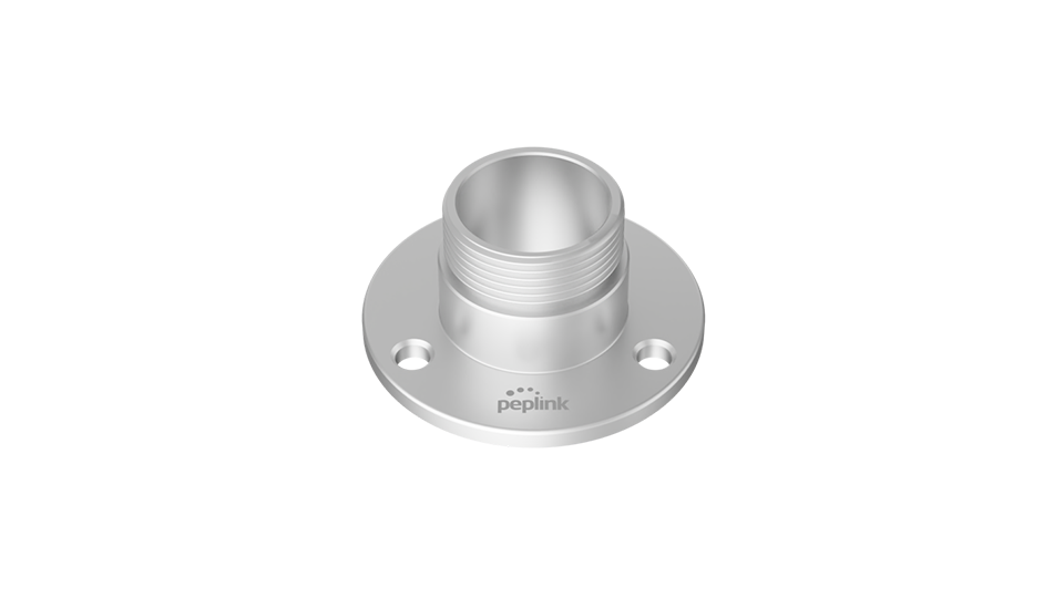 Peplink ACW-653A marine mast adapter, hero shot