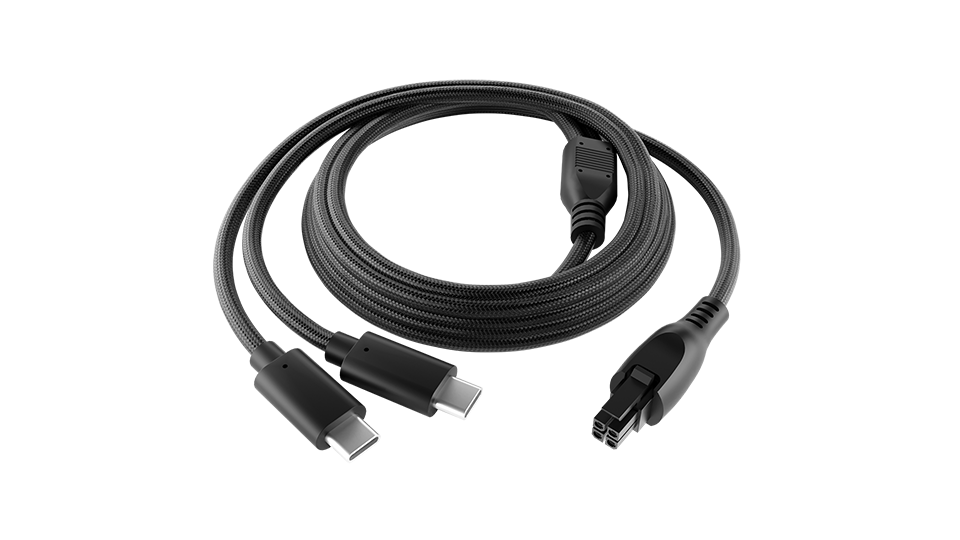 Peplink ACW-791 USB-C power cable, hero shot