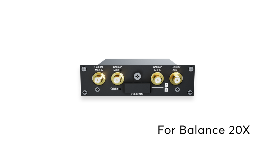 Peplink FlexModule Mini LTEA Cat-20, hero shot