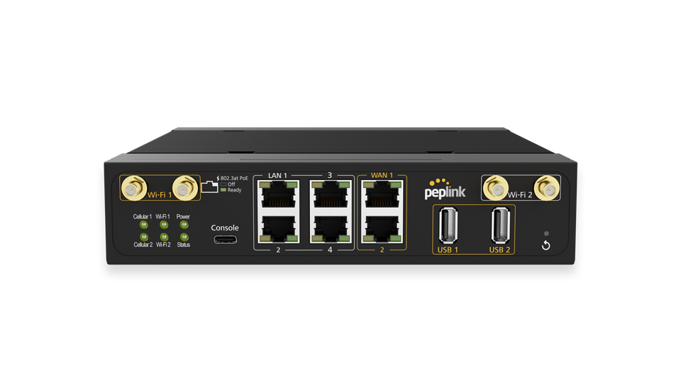 Peplink MAX MBX Mini 5G, hero shot