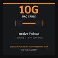 10G SFP+ DAC Cable, 1m Active, Peplink Tested