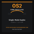 LC-LC Fibre Patch Lead, Single-Mode OS2 Duplex, Peplink Tested