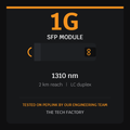 1G SFP Module, 1310nm 2km, Peplink Tested