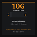 10G SFP+ Module, SR Multimode 300m, Peplink Tested
