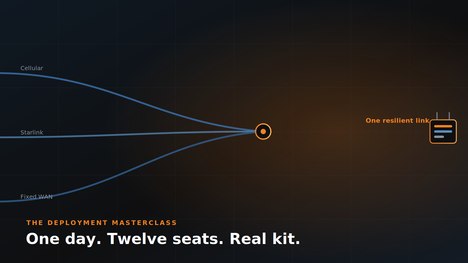 The Deployment Masterclass, Peplink hands-on training