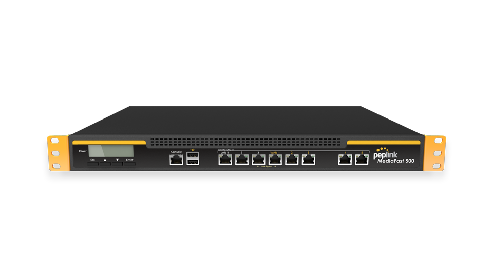 Peplink MediaFast 500, hero shot