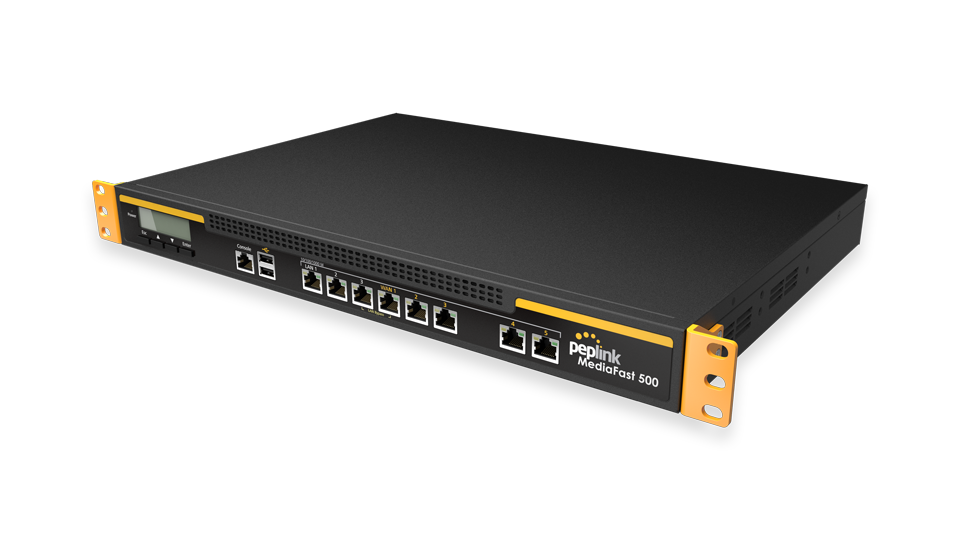 Peplink MediaFast 500, additional view
