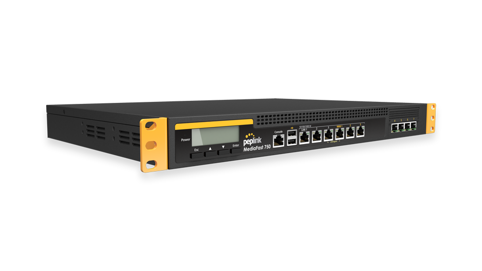 Peplink MediaFast 750, back