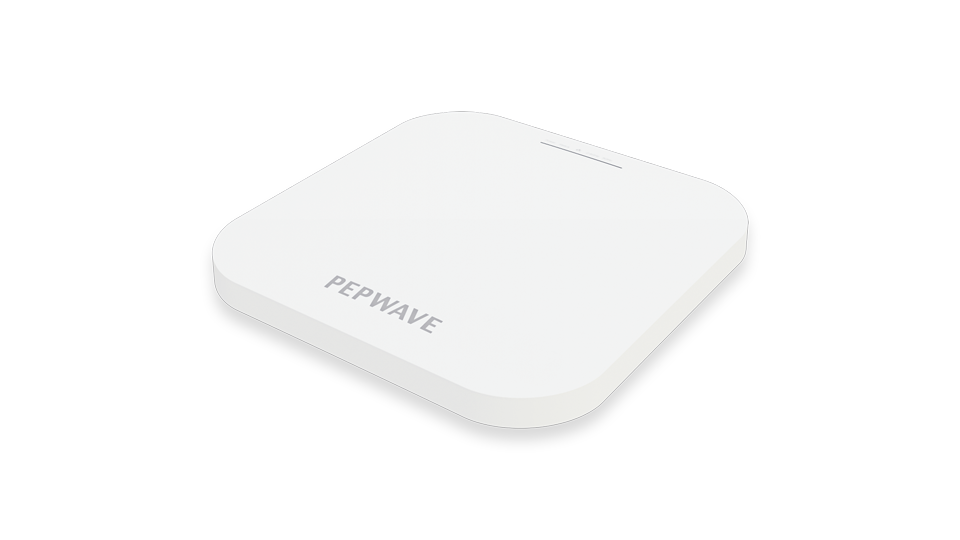 Peplink AP One AX mounted on ceiling