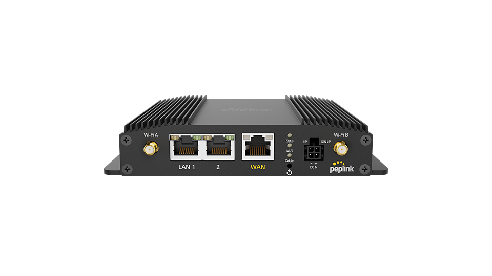 Peplink MAX BR1 Pro LTEA Cat-20 mobile router, hero