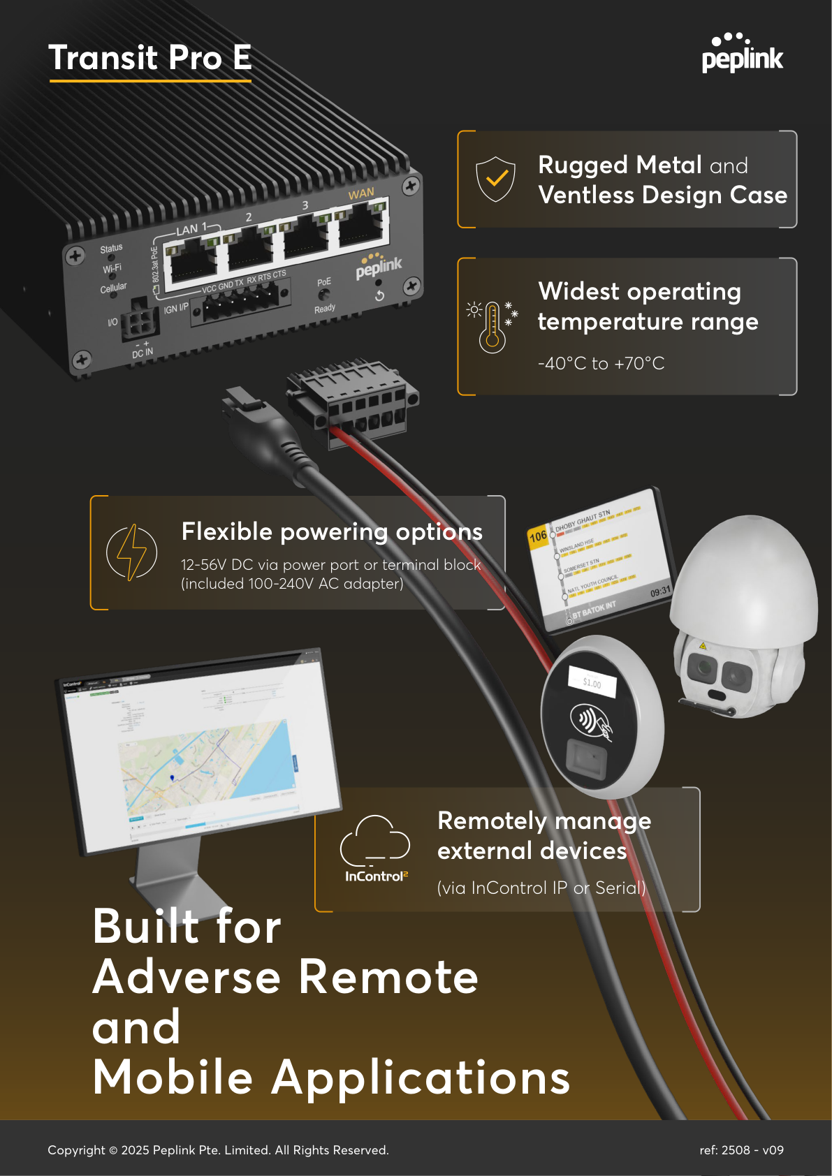 Peplink MAX Transit Pro E features