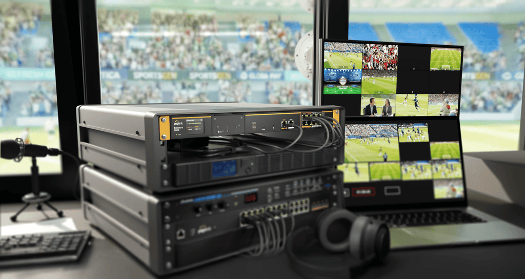 Peplink Balance 580X HW2 stadium control room deployment